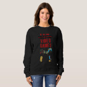 V Not For Valentine's day Video Games singles solo Sweatshirt (Vorne ganz)