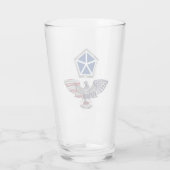 V Panzerkorps Adler mit Patch Glas (Rückseite)