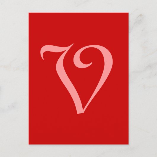 V POSTKARTE (Vorderseite)