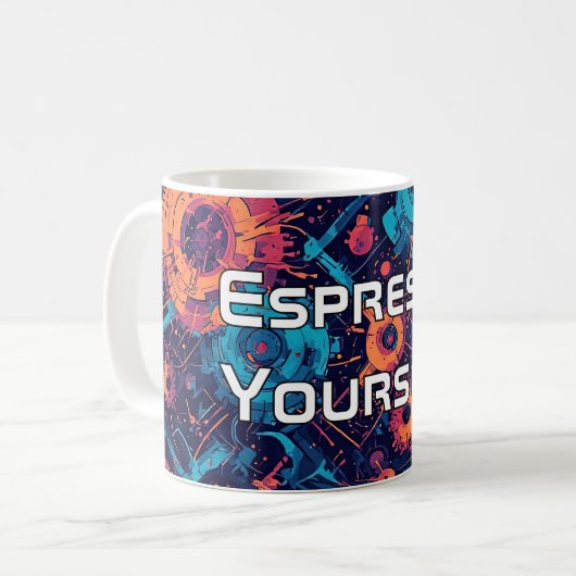 V-Puls 1 Klassische Tasse (Vorderseite Links)