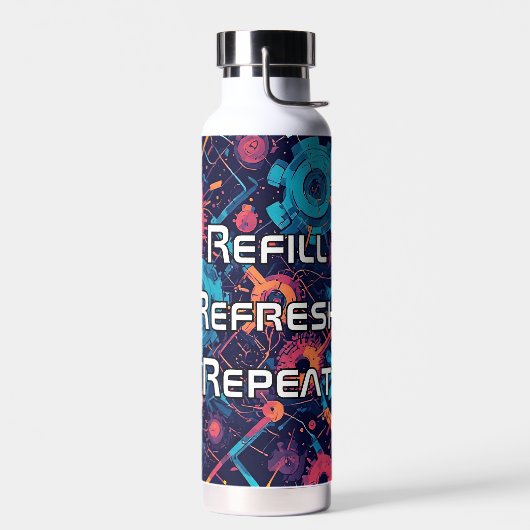 V-Puls 1 Wasserflasche Typ 2 Trinkflasche (Links)