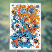 V-Puls 2 Akryllisches Zeichen Acrylschild (Neutral)