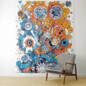 V-Puls-2-Tapestry Wandteppich (Beispiel)