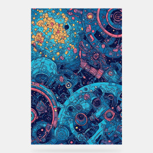 V-Puls 4 Akryllisches Zeichen Acrylschild