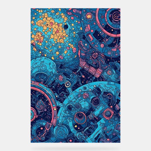 V-Puls 4 Akryllisches Zeichen Acrylschild (Vorderseite)