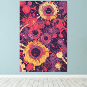 V-Puls 6 Canvas Print Leinwanddruck (Insitu (Holzboden))