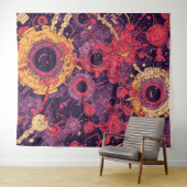 V-Puls 6 Tapestry Wandteppich (Beispiel (Horizontal))