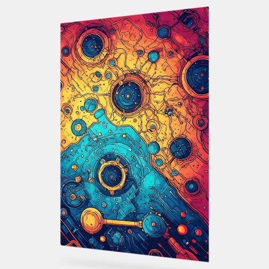 V-Puls 7 Akryllisches Zeichen Acrylschild (Winkel)