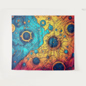 V-Puls 7 Tapestry Wandteppich (Vorderseite (Horizontal))