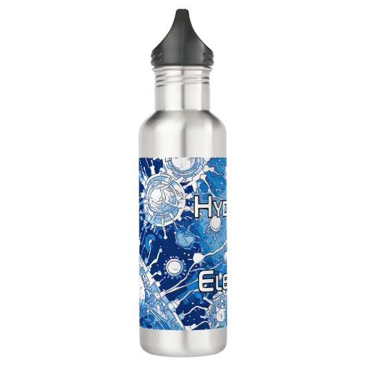 V-Puls 8 Wasserflasche Typ 1 Edelstahlflasche (Links)