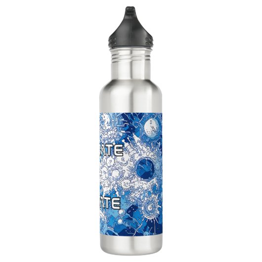 V-Puls 8 Wasserflasche Typ 1 Edelstahlflasche (Rechts)
