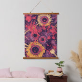 V-Pulse 6 Wandteppich Mit Holzrahmen (Schlafzimmer)