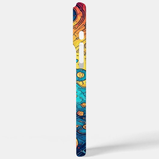 V-Pulse 7 iPhone Samsung Hüllen Multiple (Rückseite / Links)