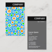 V Rubrik - Abstrakt 030413 Visitenkarte (Vorne/Hinten)