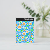 V Rubrik - Abstrakt 030413 Visitenkarte (Stehend Vorderseite)