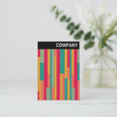 V Rubrik - Abstrakt 240113 Visitenkarte (Stehend Vorderseite)