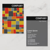 V Rubrik - Abstrakt 240413 Visitenkarte (Vorne/Hinten)