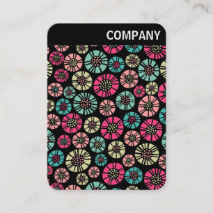 V Rubrik - Abstrakte Blume 031023 Visitenkarte