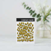 V Rubrik - Bild - Holz Zeichnend 03 Visitenkarte (Stehend Vorderseite)