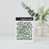 V Rubrik - Bild - Holz Zeichnend 04 Visitenkarte (Stehend Vorderseite)