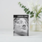 V. Rubrik - Britannia B&W Visitenkarte (Stehend Vorderseite)