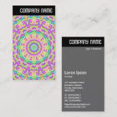 V. Rubrik - Farbenvolles Kaleidoskop 03 Visitenkarte (Vorne/Hinten)
