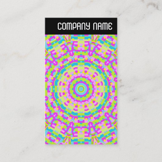 V. Rubrik - Farbenvolles Kaleidoskop 03 Visitenkarte (Vorderseite)