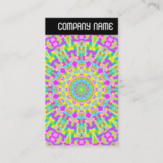 V. Rubrik - Farbenvolles Kaleidoskop 05 Visitenkarte (Vorderseite)