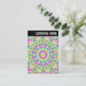 V. Rubrik - Farbenvolles Kaleidoskop 07 Visitenkarte (Stehend Vorderseite)