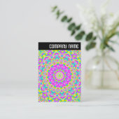 V. Rubrik - Farbenvolles Kaleidoskop 08 Visitenkarte (Stehend Vorderseite)