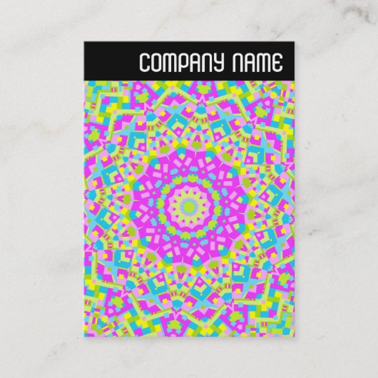 V. Rubrik - Farbenvolles Kaleidoskop 08 Visitenkarte (Vorderseite)