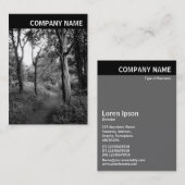 V Rubrik - Foto - Waldland Visitenkarte (Vorne/Hinten)