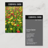 V Rubrik - Meer der Tulipen II Visitenkarte (Vorne/Hinten)
