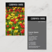 V Rubrik - Meer der Tulipen III Visitenkarte (Vorne/Hinten)