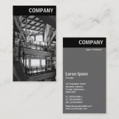 V. Rubrik - Modernes Inneres Visitenkarte (Vorne/Hinten)