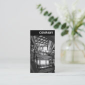 V. Rubrik - Modernes Inneres Visitenkarte (Stehend Vorderseite)