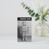 V. Rubrik: Roboter Visitenkarte (Stehend Vorderseite)
