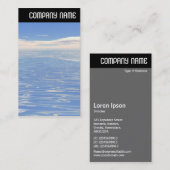 V Rubrik - See und Himmel Visitenkarte (Vorne/Hinten)