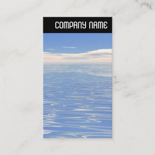 V Rubrik - See und Himmel Visitenkarte (Vorderseite)