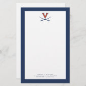 V Säbel Briefpapier (Vorne/Hinten)