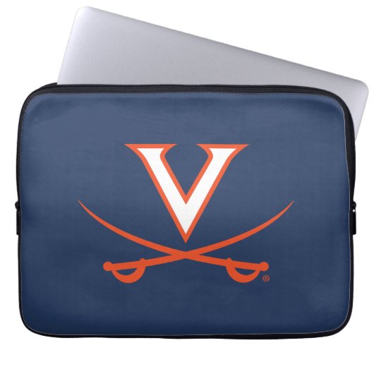 V Säbel Laptopschutzhülle (Vorderseite)
