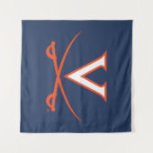 V Säbel Wandteppich (Vorderseite (Horizontal))