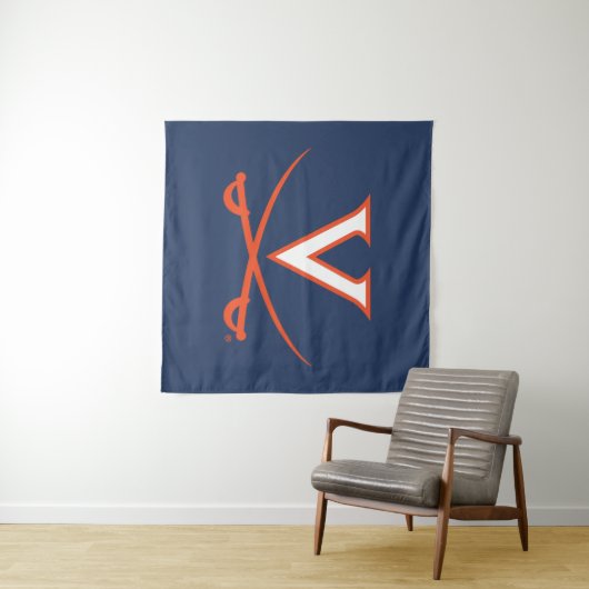 V Säbel Wandteppich (Beispiel (Horizontal))