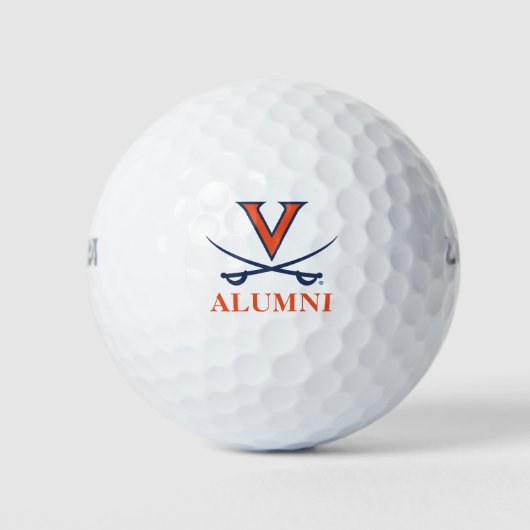 V Saber Alumni Golfball (Vorderseite)