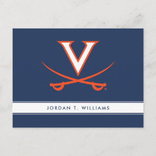 V Saber Einladungspostkarte