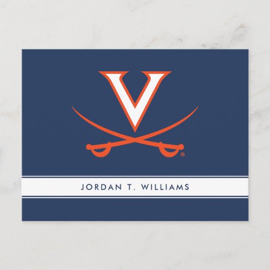 V Saber Einladungspostkarte (Vorderseite)