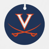 V Saber Ornament Aus Metall (Vorderseite)