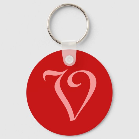 V SCHLÜSSELANHÄNGER (Vorderseite)