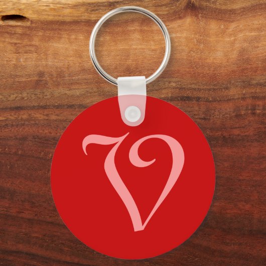 V SCHLÜSSELANHÄNGER (Vorderseite)