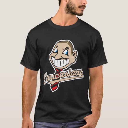 V-Shirts Kaukasier T-Shirt (Vorderseite)
